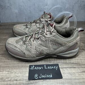Easy Spirit~Women’s~Tan “Explore Map” Trail Hiker Shoes~Size 7.5M